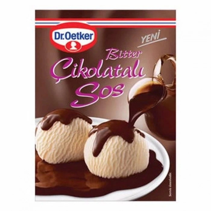Bitter Çikolatalı Sos 122 gr 1 Adet
