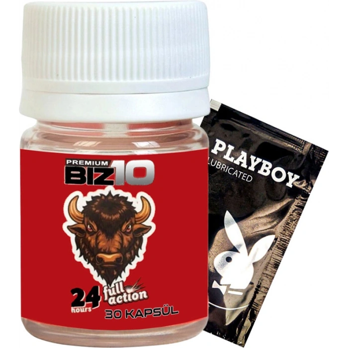 Bizon Erkeklere Full Action 30lu Kapsül + Lubricated