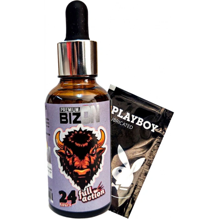 Bizon Erkeklere Full Action Damla + Lubricated