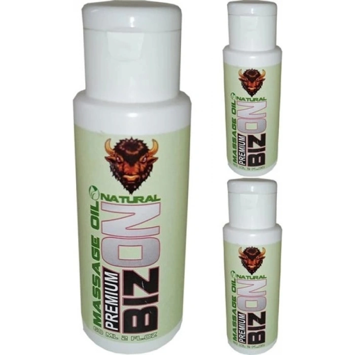 Bizon Premium 60 ml Bizon 3 Kutu Masaj Yağı