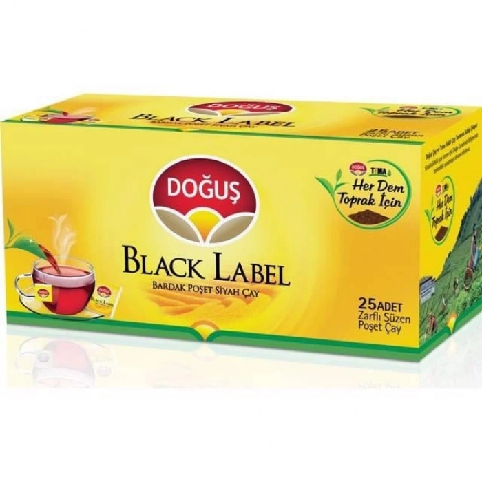 Black Label 25li Bardak Poşet