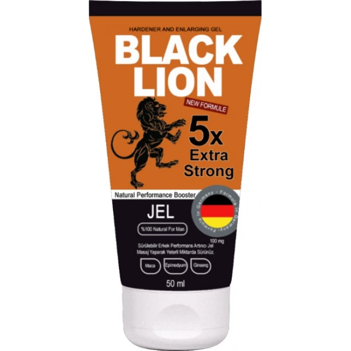 Black Lion Erkeklere Özel Maçalı Ginsengli Krem 50 ml