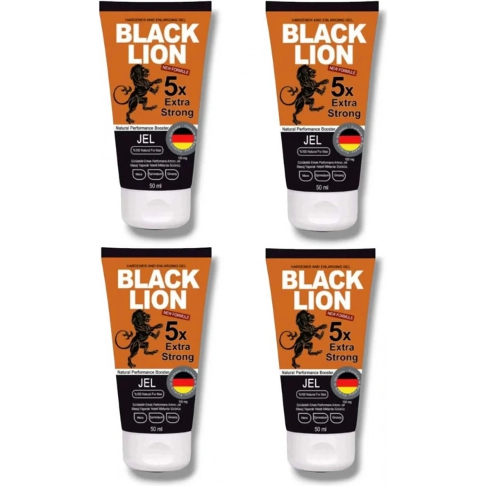 Black Lion Ginsengli Krem 50 ml x 4 Adet