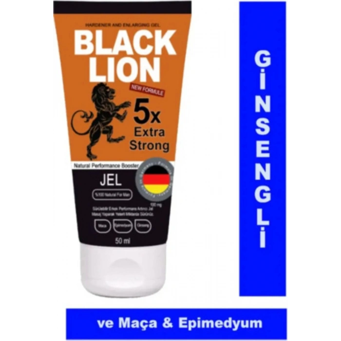 Black Lion Ginsengli Krem 50 ml x 4 Adet