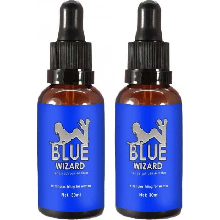 Blue Wizard 2 Adet Soğuk Kadınlara Özel Içecek 30 ml Lovedrops