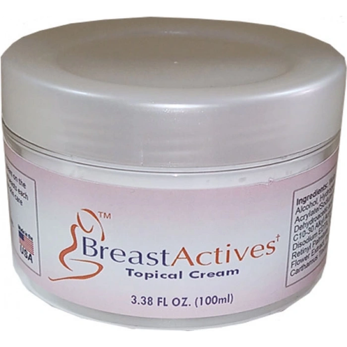 Breast Actives Topical Cream + Breast Actıves Dietary Supplement