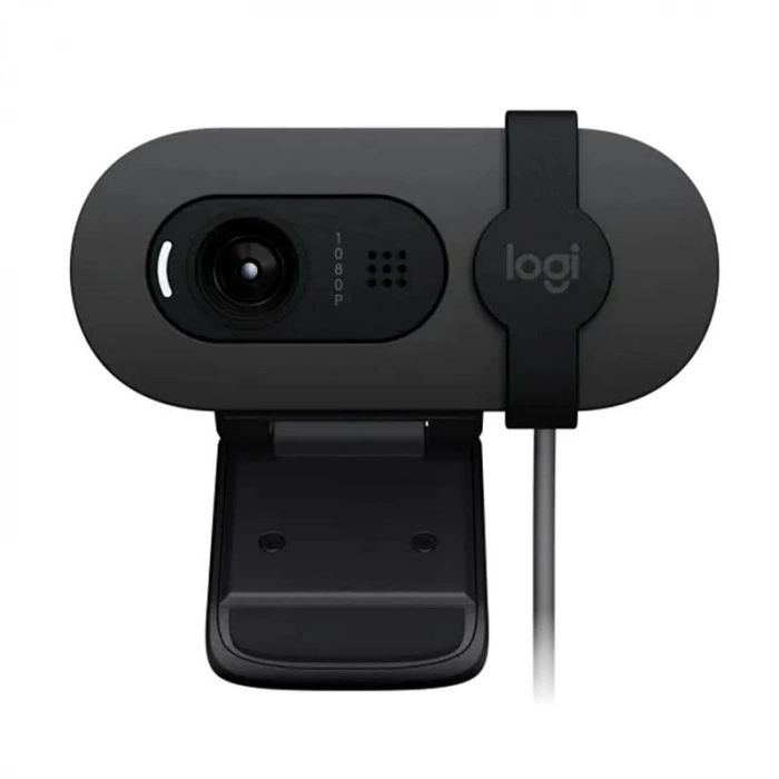 BRIO 100 FULL HD 1080P MİKROFONLU WEB KAMERA SİYAH 960-001585