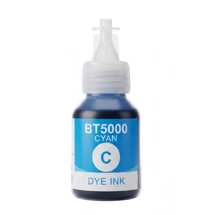 Brother BT 5000C **Kutusuz** Mavi Şişeli Mürekkep 45ml