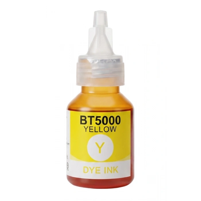 Brother BT 5000Y **Kutusuz** Sarı  Şişeli Mürekkep 45ml