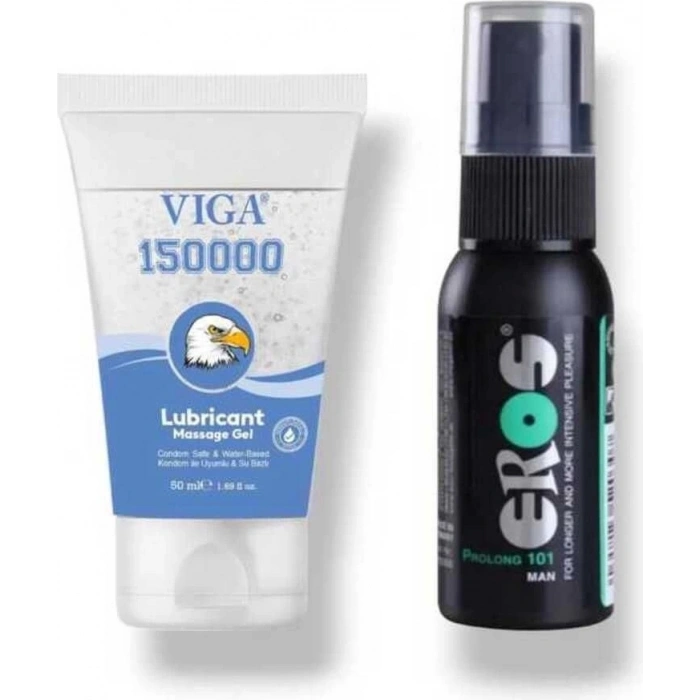 Buğz Lubricant Kayganlaştırıcı Jel 50 ml + Eros Sprey