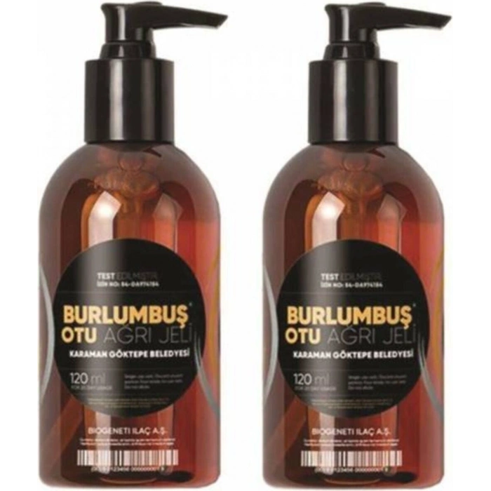 Burlumbuş Otu Bitkisel Jel 120 ml 2 Kutu