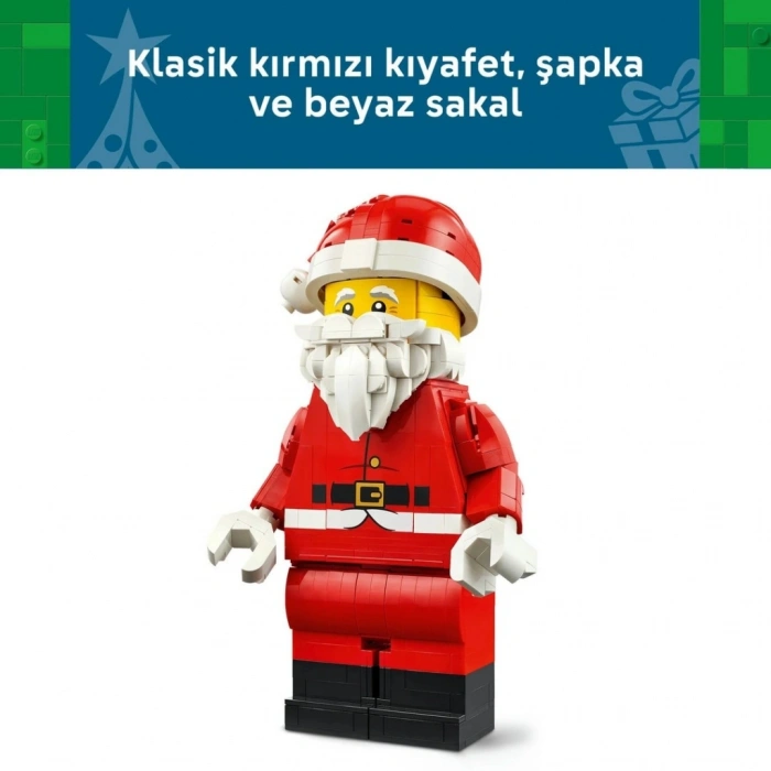 Büyük Boyutlu Noel Baba Minifigürü 40820