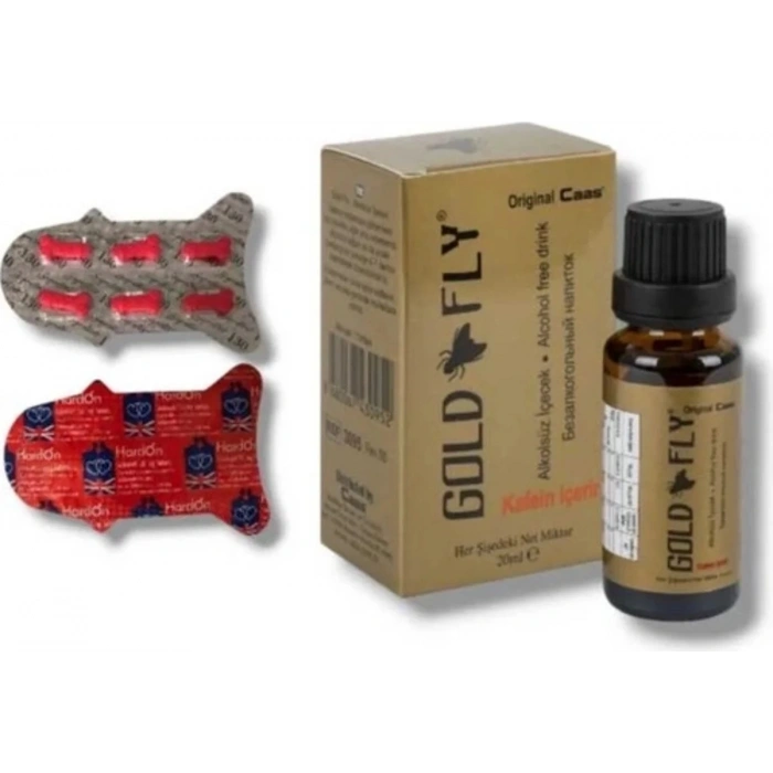 Caas Gold Fly 20 ml Kadınlara Özel Damla Seti