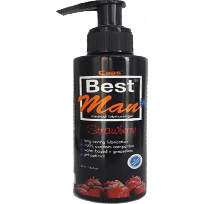 Cabs Bestman Büyük Boy Çilekli Güçlü  Jel 150Ml