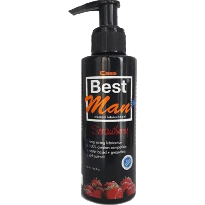 Cabs Bestman Büyük Boy Çilekli Güçlü  Jel 150Ml