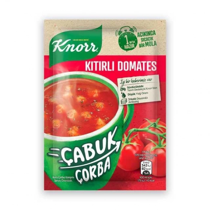 Çabuk Çorba 22GR Kıtırlı Domates 1 Adet