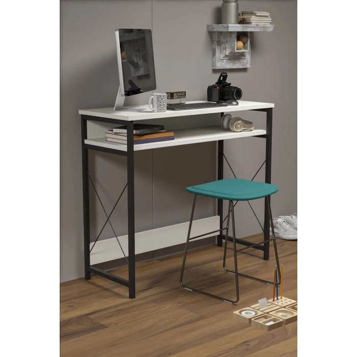 Çalışma Masası Beyaz 90 cm