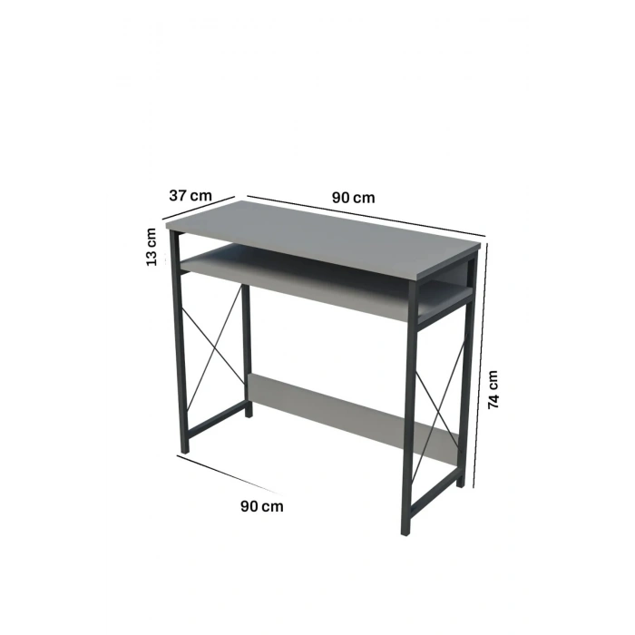 Çalışma Masası Beyaz 90 cm