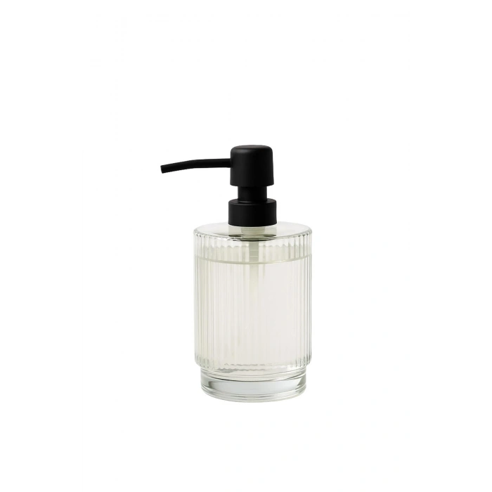 Cam Şeffaf Sıvı Sabunluk 200 ml Banyo Lavabo