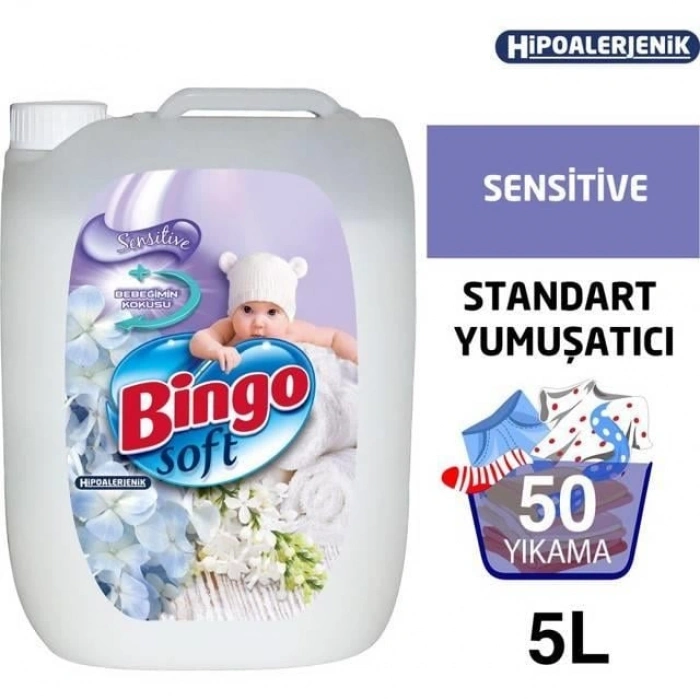 Çamaşır Yumusatıcı Sensitive 5Lt 1 Adet