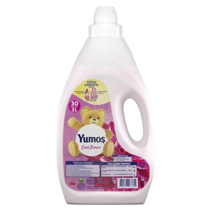 Çamaşır Yumuşatıcısı 3 LT Çiçek Bahçesi 1 Adet