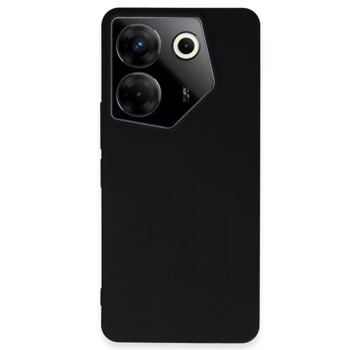 Tecno Camon 20 Pro 5G Kılıf First Silikon - Siyah