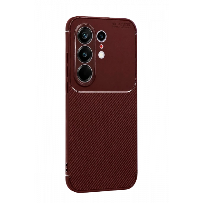 Tecno Camon 50 Pro 5G Auto Focus Karbon Kapak - Bordo