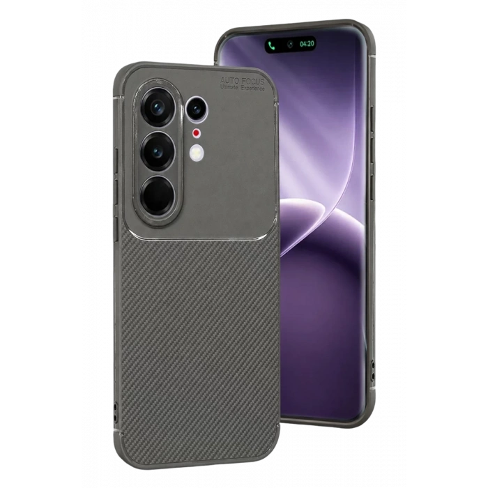 Tecno Camon 50 Pro 5G Auto Focus Karbon Kapak - Gri