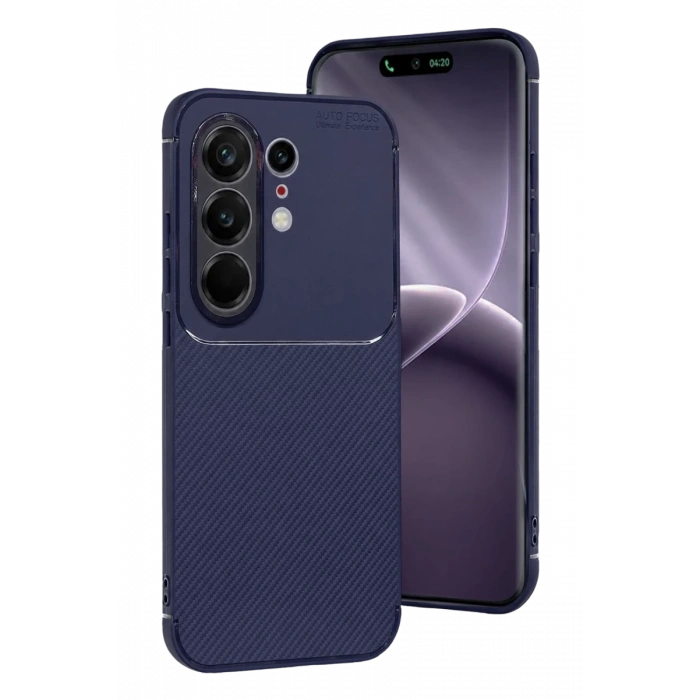 Tecno Camon 50 Pro 5G Auto Focus Karbon Kapak - Lacivert
