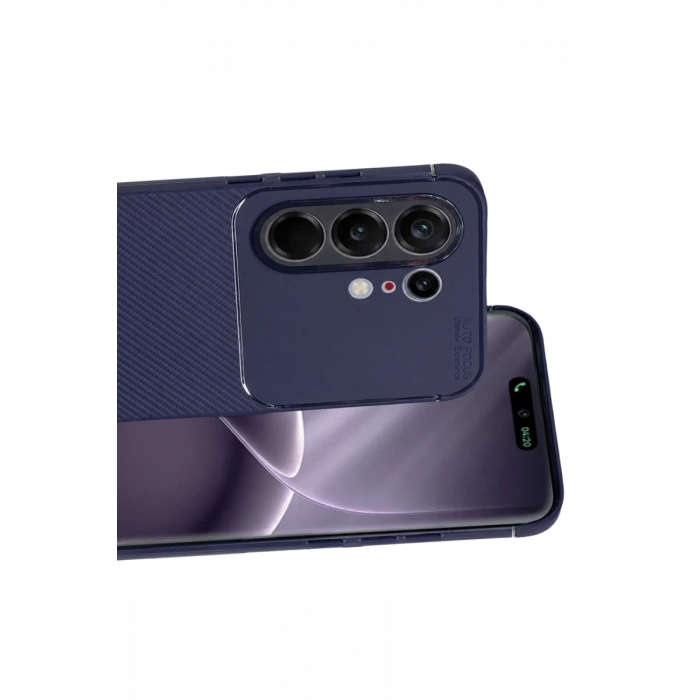 Tecno Camon 50 Pro 5G Auto Focus Karbon Kapak - Lacivert