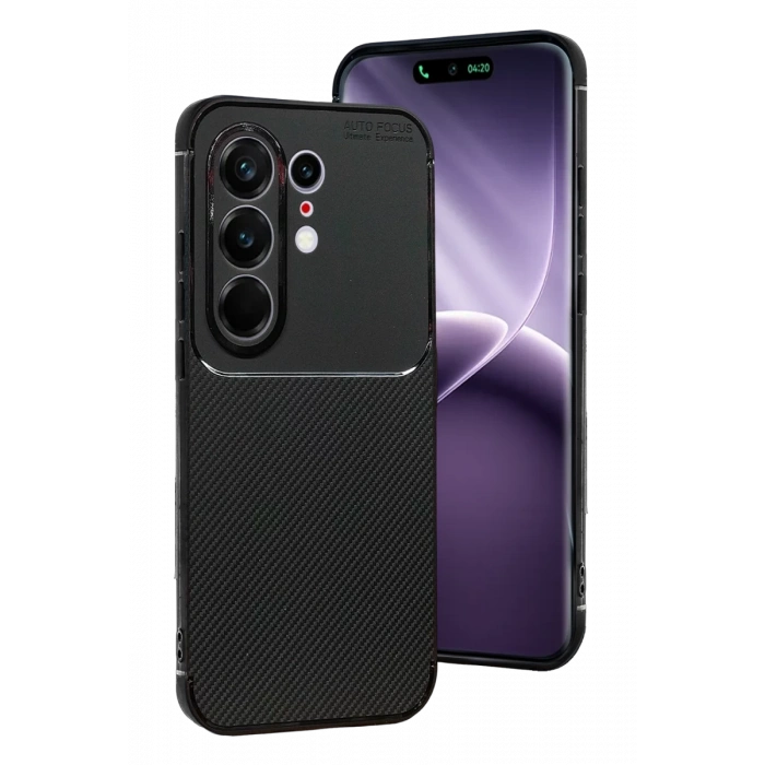 Tecno Camon 50 Pro 5G Auto Focus Karbon Kapak - Siyah