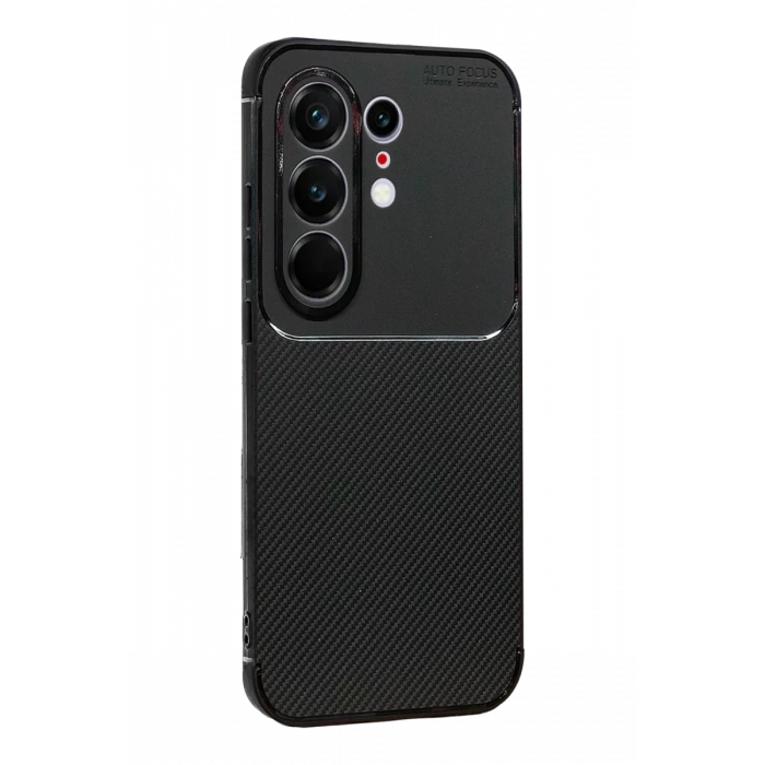 Tecno Camon 50 Pro 5G Auto Focus Karbon Kapak - Siyah