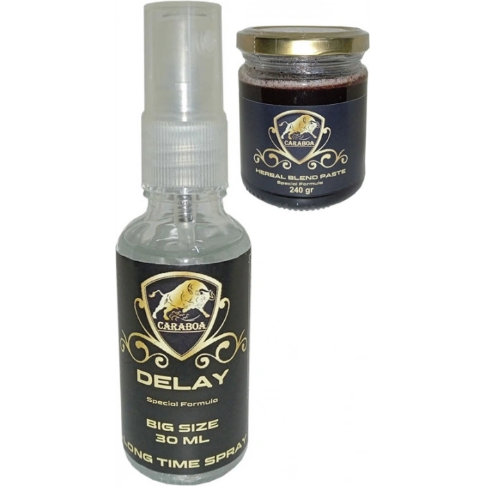 Caraboa Erkekler Için Delayspray + Caraboa Performansmacunu