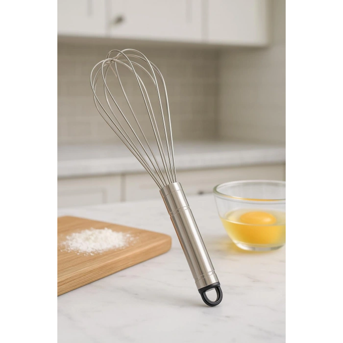 Çelik Büyük Yumurta Çırpıcı 32 cm