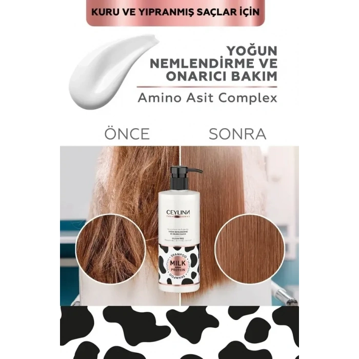 Ceylinn Yoğun Nemlendirme Etkili Şampuan 500 ml
