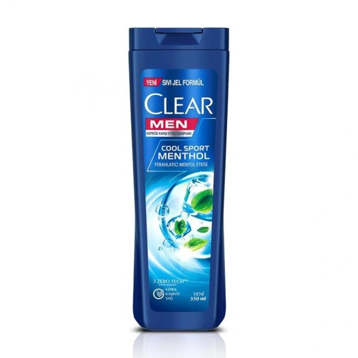 Clear Men Cool Sport 350ml 1 Adet