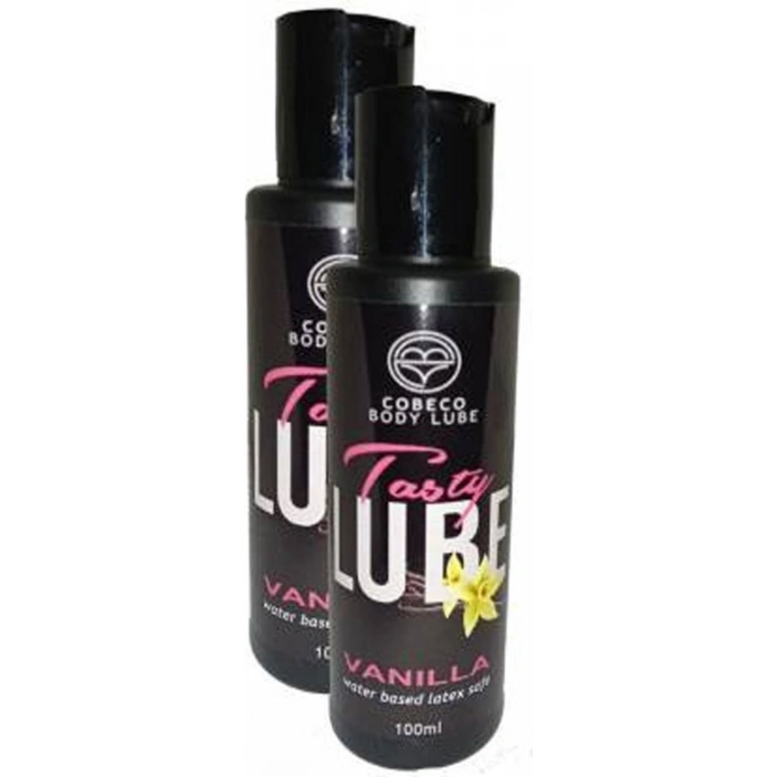 Cobeco Vanilla Tasty Lube 100ML Su Bazlı Vanilya Aromalı  2 Adet