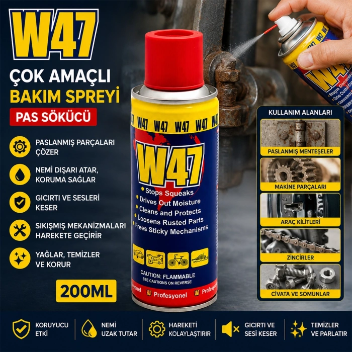 Çok Amaçlı Bakım Spreyi - Pas Sökücü