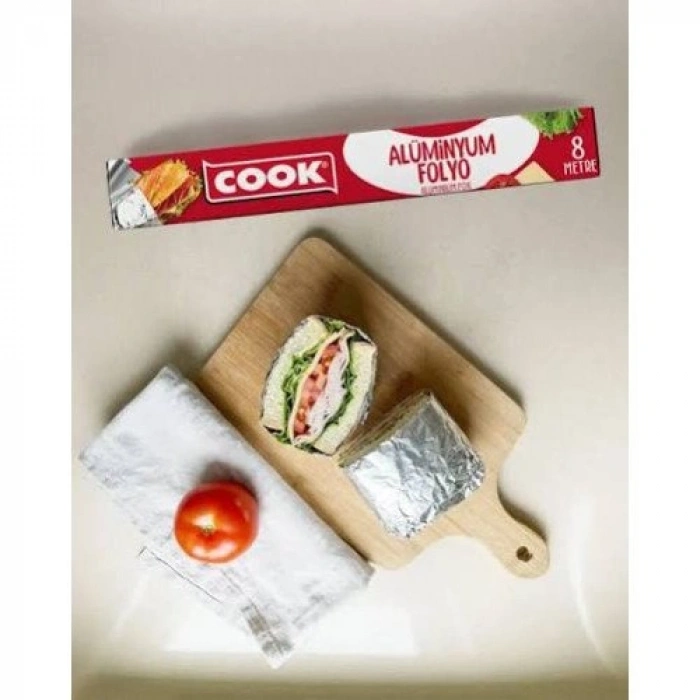 COOK ALİMİNYUM FOLYO 8 CM