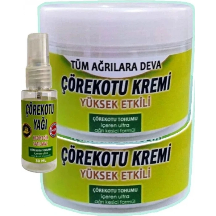 Çörek Otu Krem 2X100 Ml+30 ml Çörek Otu Yağı ile