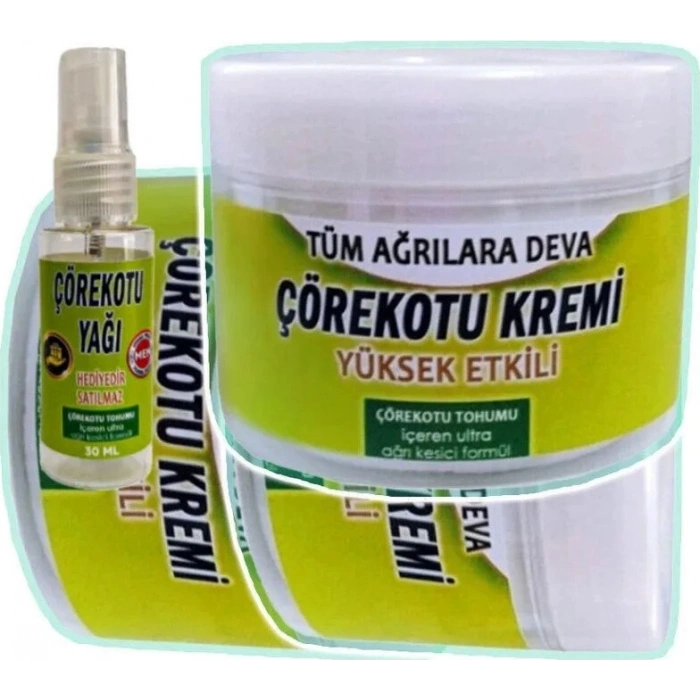 Çörek Otu Krem 3X100 Ml+30 ml Çörek Otu Yağı ile