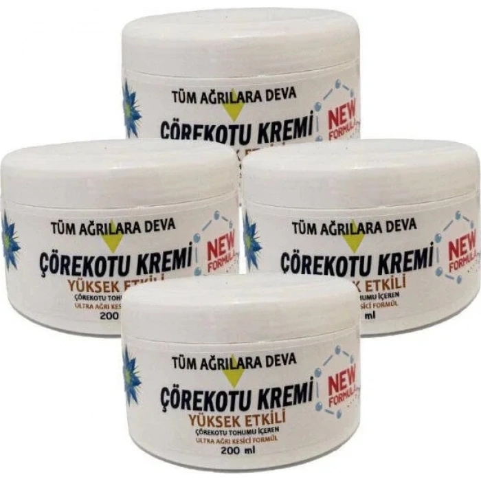 Çörek Otu Kremi 200 ml 4 Adet