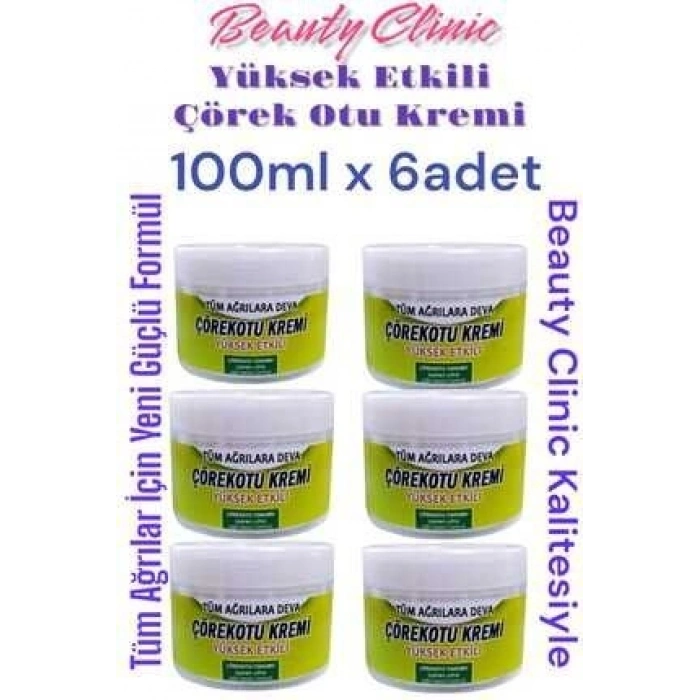 Çörek Otu Kremi 6 Adet Set 100 ml - Ağrılarınız Için