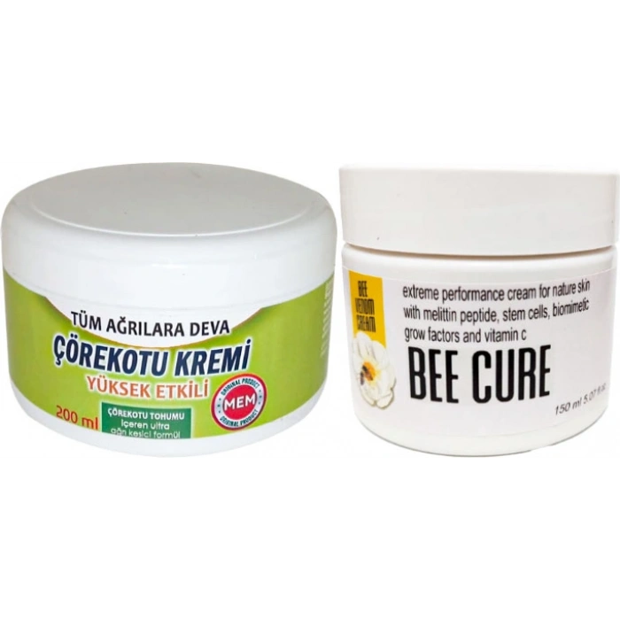 Çörek Otu Kremi Green Box 200 ml + Beecure 150 ml Krem / Krem Seti