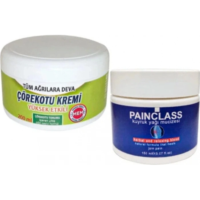 Çörek Otu Kremi Xl Boy 200 ml +150 ml Kuyruk Yağı Kremi Painclass