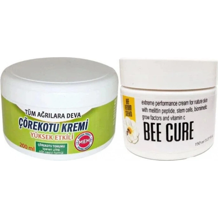 Çörek Otu Kremi Xl Boy 200 ml Krem Green+Bee Cure 150 ml Krem