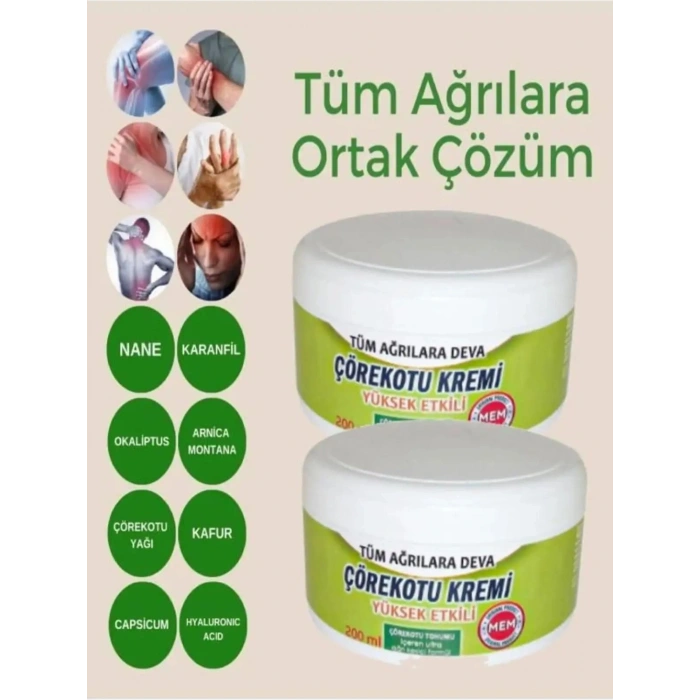Çörekotu Kremi Masaj Kremi 200 ml