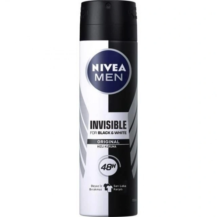 Deo Bay İnvisible Black&White Power 150Ml 1 Adet