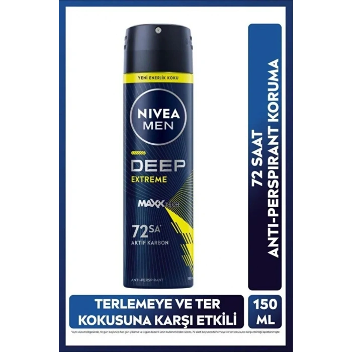 Deodorant Sprey Ferah Koruma - Deep Extreme