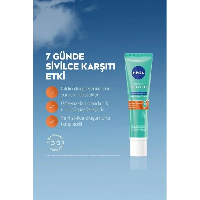 Derma Skin Clear Gece Kremi 40 ml